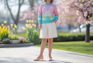 Read more about the article Sådan styler du dine ballerinasko til forårsfesten med en påskesweater