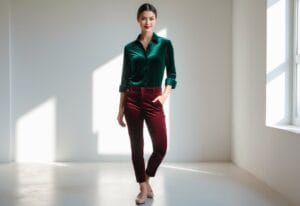 Read more about the article Sådan styler du fløjlsskjorte til enhver lejlighed med ballerinasko