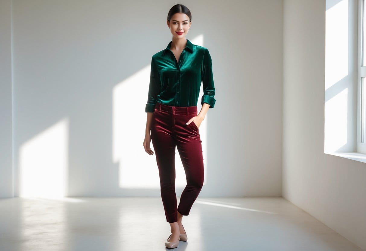 Read more about the article Sådan styler du fløjlsskjorte til enhver lejlighed med ballerinasko